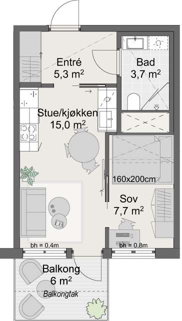 Plantegning 1